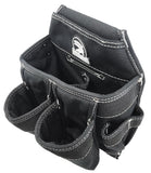 6-Pocket Contractor Pouch Black Model (discontinued) - Gatorback Tool Belts