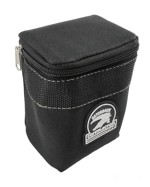 Gatorback B608 Zippered Add-On Pouch. Attachable & Tool Belt Ready.