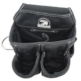 6-Pocket Contractor Pouch Black Model (discontinued) - Gatorback Tool Belts