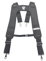 Gatorback B616 Deluxe Suspender Harness w/Molded Air Channel Shoulder & Neck Padding, Chest Strap & Metal Spring Hooks (Suspenders)
